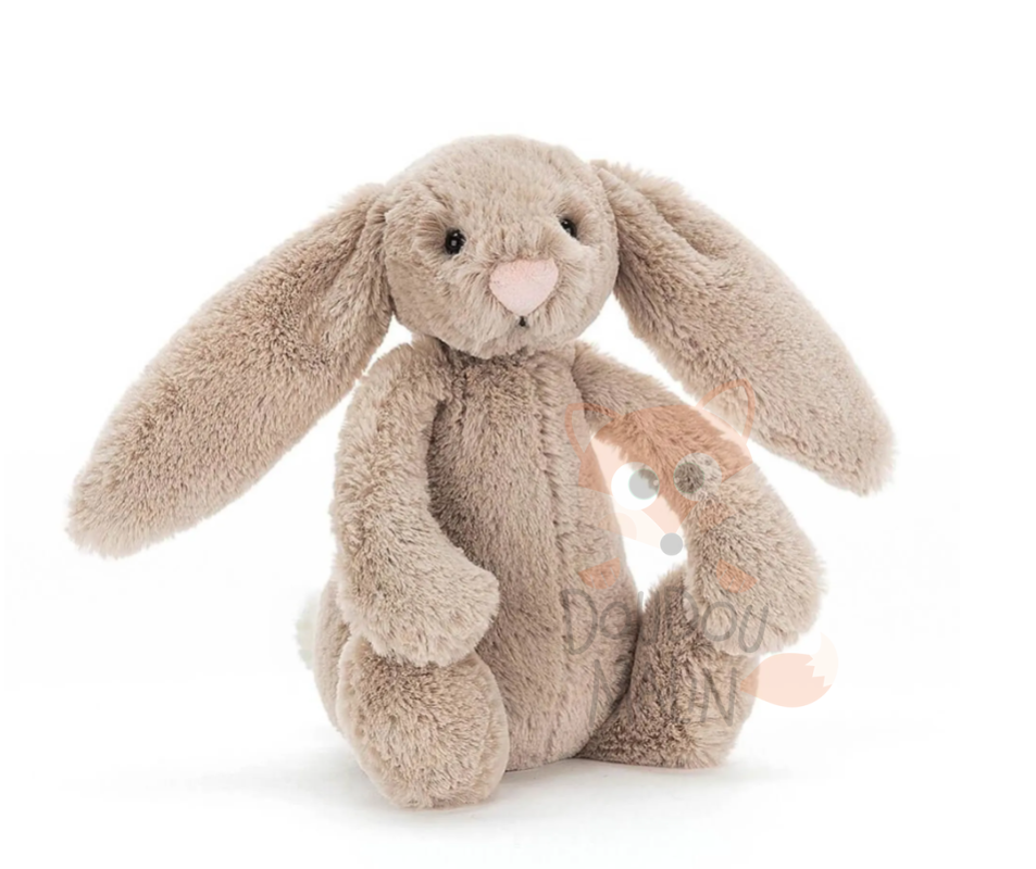  bashful plush rabbit beige 18 cm 
